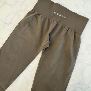 NVGTN Brown Leggings AND shorts